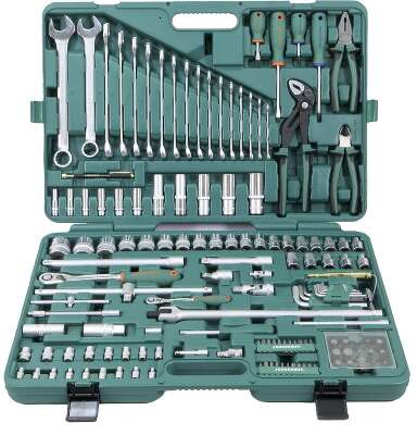 JONNESWAY S04H524142S Набор инструмента универсальный 1/4", 1/2"DR, 142 предмета