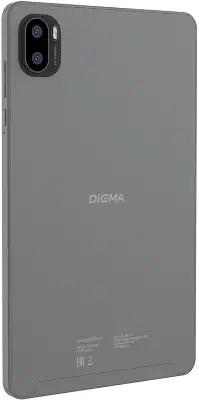 Планшет Digma Optima 8430E 4G T606 (1.6) RAM4Gb ROM64Gb 8" IPS 1280x800 4G Android 14 серый 5Mpix 2Mpix BT WiFi microSD 128Gb 4000mAh