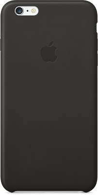 Кожаный чехол для iPhone 6 Plus/6S Plus Apple Leather Case, Black [MGQX2ZM/A]