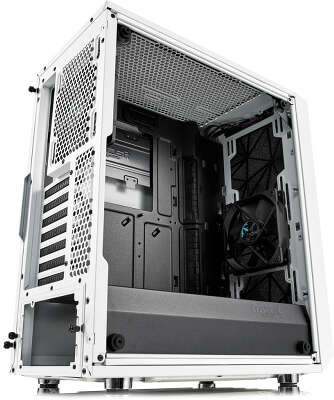 Корпус Fractal Design Meshify C TG, белый, ATX, Без БП (FD-CA-MESH-C-WT-TGC)