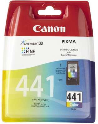 Картридж струйный Canon CL-441 5221B001 многоцветный для Canon MG2140/3140