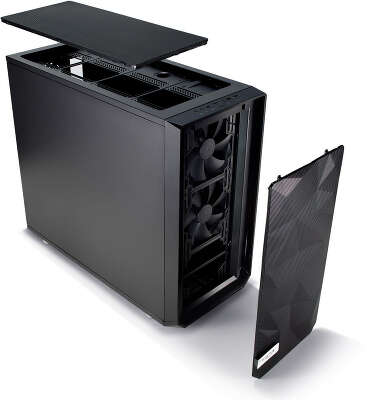 Корпус Fractal Design Meshify S2 Solid, черный, ATX, Без БП (FD-CA-MESH-S2-BKO)