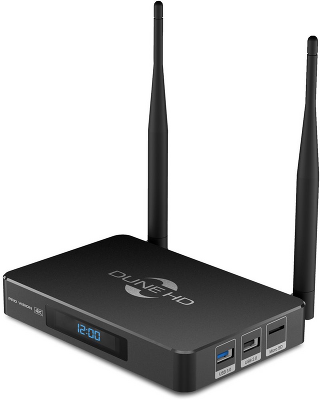 Медиаплеер/ Mediaplayer Dune HD Pro Vision 4K: UltraHD/60 Hz/HDR/HDR10+/Dolby Vision, CPU Amlogic S905X4-J, RAM 4 Gb, Flash 64 Gb, 1xUSB3.0, 1xUSB2.0, microSD, LAN 1000Mb/s, WiFi 802.11ac, BT 5.0, HDMI 2.1, S/PDIF, BT+Voice Remote Control, Android 11