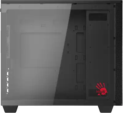 Корпус Bloody BD-CC117F черный без БП mATX 5x120mm 1xUSB2.0 1xUSB3.0 audio bott PSU