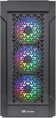 Корпус Thermaltake Versa T27 TG ARGB, черный, EATX, Без БП (CA-1W2-00M1WN-01)