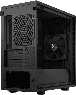 Корпус Fractal Design Define 7 Mini Black Solid, черный, mATX, Без БП (FD-C-DEF7M-01)