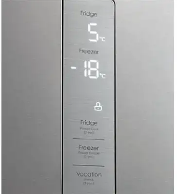 Холодильник Midea MDRB489FGE02OE 2-хкамерн. серебристый
