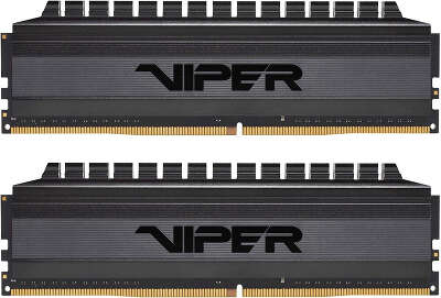 Память DDR4 2x8Gb 4000MHz Patriot PVB416G400C9K Viper 4 Blackout RTL Gaming PC4-32000 CL19 DIMM 288-pin 1.35В single rank с радиатором Ret