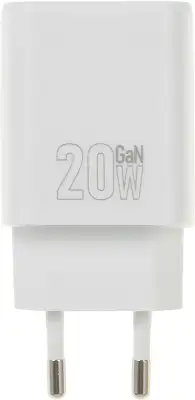 Сетевое зар./устр. Hoco N60 Gentle 20W 3A (PD+QC+AFC) USB Type-C универсальное белый (44228)