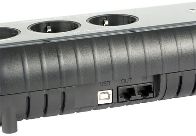 Источник бесперебойного питания Powercom Back-UPS WOW, OffLine, 700VA/350W, Tower, 3xSchuko outlets(1 Surge & 2 batt), USB (37371)