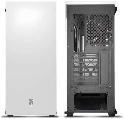 Корпус MidiTower GamerStorm (Deepcool) MACUBE 310 WH white (ATX, без БП, 2xUSB3.2 Type-A) (GS-ATX-MACUBE310-WHG0P)