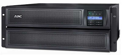 Источник бесперебойного питания APC Smart-UPS X 2200VA/1980W, RM 4U/Tower, Ext. Runtime, Line-Interactive, LCD, Out: 220-240V 8xC13 (3-gr. switched) 2xC19, SmartSlot, USB, COM, EPO, HS User Replaceable Bat, Black, 1 year warranty