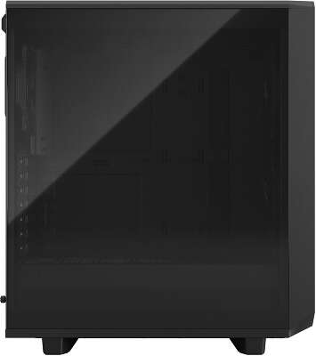 Корпус Fractal Design Meshify 2 Compact Light Tempered Glass, черный, ATX, Без БП (FD-C-MES2C-03)