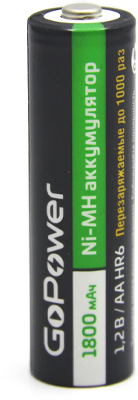 Аккумулятор бытовой GoPower HR6 AA (00-00015317)