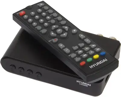 Ресивер DVB-T2 Hyundai H-DVB200 черный
