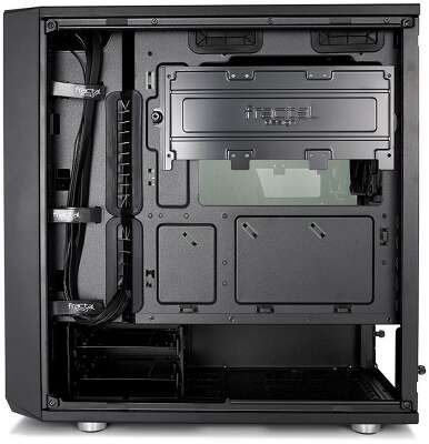 Корпус Fractal Design Meshify C Mini Black, черный, mATX, Без БП (FD-CA-MESH-C-MINI-BKO-TGD)