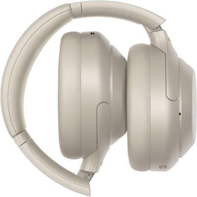 Беспроводные наушники Sony WH-1000XM4, с шумоподавлением, серебристые