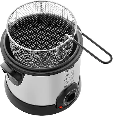 Фритюрница Kitfort КТ-2011 1200Вт серебристый/черный