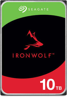 Жесткий диск SATA3 10Tb [ST10000VN000] (HDD) Seagate IronWolf, 7200rpm, 256Mb