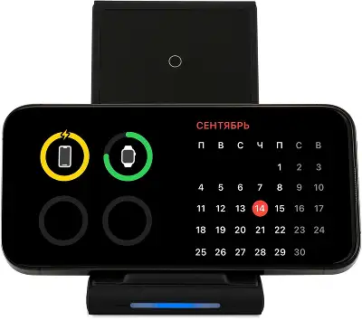 Беспроводное зар./устр. Buro CWC-QC5 15W 3A (QI) USB-C универсальное черный (CWC-QC5A15BK)