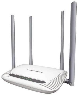 Mercusys MW325R Wi-Fi роутер N300, до 300 Мбит/с на 2,4 ГГц, LAN 3x10/100 Мбит/с, WAN 1x10/100 Мбит/с, 4 антенны