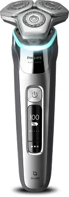 Бритва роторная Philips S9974/35 реж.эл.:3 питан.:аккум. серый
