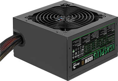 Блок питания 600W Aerocool [KCAS-600W PLUS] 80+ bronze