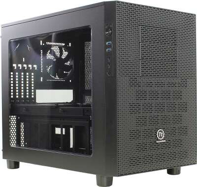 Корпус Thermaltake Core X2, Window, черный, mATX, без БП (CA-1D7-00C1WN-00)