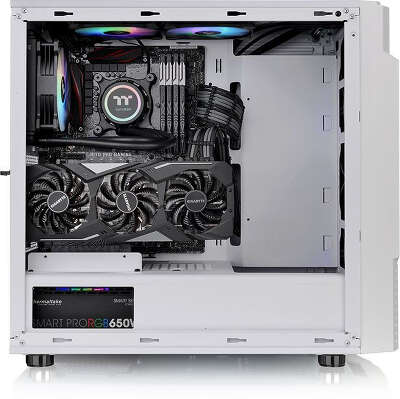 Корпус Thermaltake Commander C31 TG ARGB, черный, ATX, Без БП (CA-1N2-00M1WN-00)