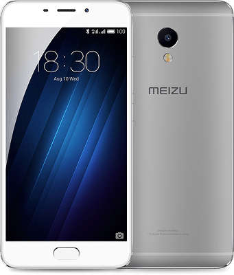 Смартфон Meizu M3E 32Gb, Silver/White