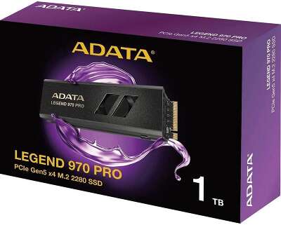 Накопитель SSD ADATA PCI-E M2 2280 1Tb Series LEGEND 970 PRO PCI-E (SLEG-970P-1TCI)