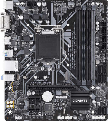 Мат. плата GigaByte Z370M DS3H (процессоры 8й серии intel)