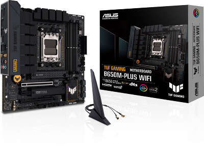 Материнская плата mATX LGAAM5 ASUS TUF GAMING B650M-PLUS WIFI