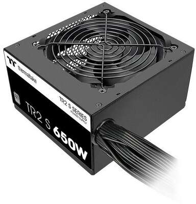 Блок питания ПК Thermaltake TR2 S 650 /0650W/Non Modular/Non Light/Single Voltage/Analog/80 Plus/EU/Non JP CAP/All Flat Cables