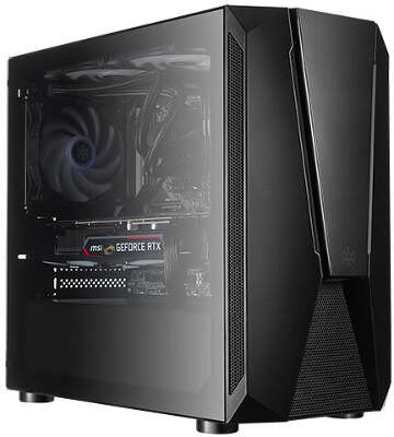 Корпус Silverstone FARA V1M PRO, черный, mATX, Без БП (SST-FAV1MB-PRO)