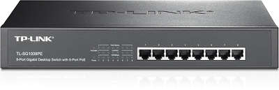 Коммутатор TP-Link TL-SG1008PE настольный/19U 8x10/100/1000BASE-T