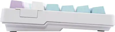 Клавиатура Acer OKW304 механическая белый USB Multimedia for gamer LED (ZL.KBDCC.01V)