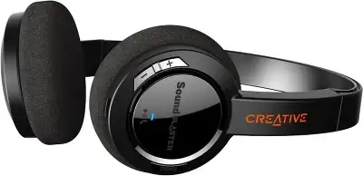 Наушники с микрофоном Creative Jam V2 черный накладные BT оголовье (51EF0950AA000)