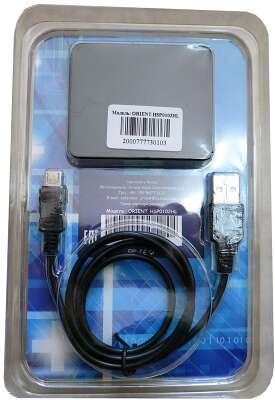 ORIENT HDMI 4K Splitter HSP0102HL, 1->2, HDMI 1.4/3D, UHDTV 4K(3840x2160)/HDTV1080p/1080i/720p, HDCP1.2, питание от USB, пластик.корпус (30103)