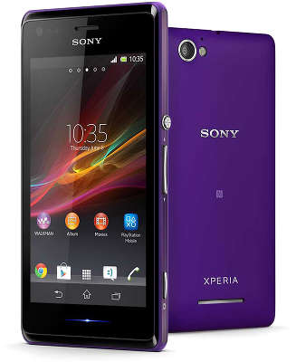 Смартфон Sony C2005 Xperia™ M dual, фиолетовый