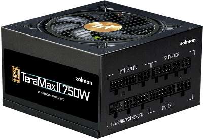 Блок питания ПК Zalman TeraMax2 750W 80+ Gold ATX3.1(EU)