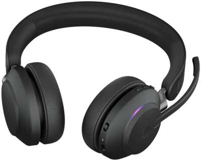 Наушники с микрофоном Jabra Evolve2 65 Link380c MS черный накладные BT оголовье (26599-999-899)
