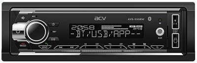 Автомагнитола ACV AVS-930BW 1DIN 4x50Вт ПДУ (37970)
