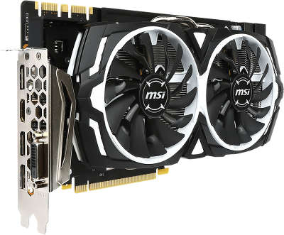 Видеокарта MSI PCI-E GTX 1080 ARMOR 8G OC nVidia GeForce GTX 1080 8192Mb GDDR5X