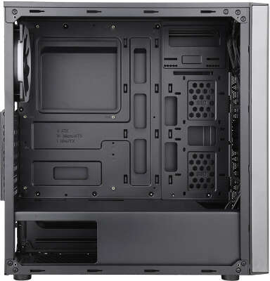 Корпус ACCORD JP-VI, черный, ATX, Без БП (ACC-JPVI)