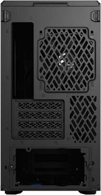Корпус Fractal Design Meshify 2 Mini Black TG Dark Tint, черный, mATX, Без БП (FD-C-MES2M-01)