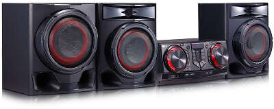 Минисистема LG XBOOM CJ45 черный 720Вт CD CDRW FM USB BT