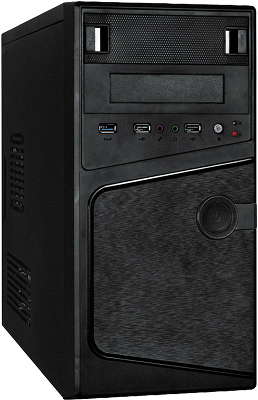 Корпус Exegate [BA-121U], 400W, 2*USB2.0+1*USB3.0, черный mATX