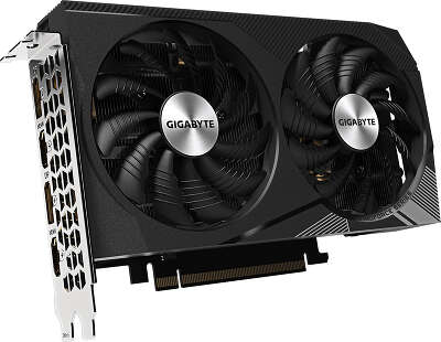 Видеокарта GIGABYTE NVIDIA nVidia GeForce RTX 3060 WINDFORCE OC 12G 12Gb DDR6 PCI-E 2HDMI, 2DP