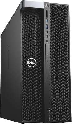 Компьютер Dell Precision T5820 Xeon W-2104/16/1000/256 SSD/P2200 5G/Multi/Kb+Mouse/W10Pro,черный